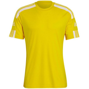 Koszulka męska adidas squadra 21 jersey short sleeve żółta gn5728