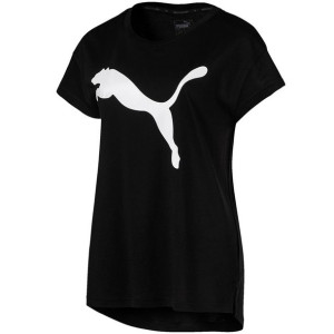 Koszulka damska puma active logo tee czarna 852006 51
