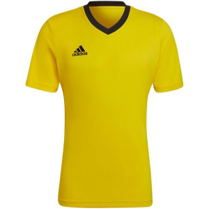 Koszulka męska adidas entrada 22 jersey żółta hi2122