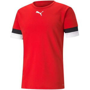 Koszulka męska puma teamrise jersey czerwona 704932 01