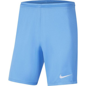 Spodenki dla dzieci nike dry park iii nb k jasnoniebieskie bv6865 412
