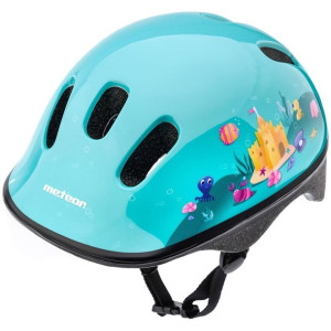 Kask rowerowy meteor ks06 magic rozm. xs 44-48 cm niebieski 24810