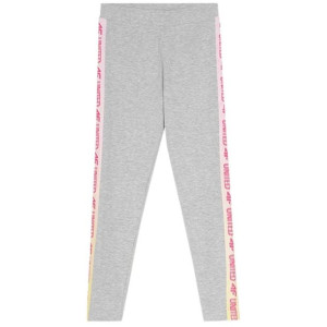 Legginsy dla dziewczynki 4f szary melanż hjz21 jleg003 25m