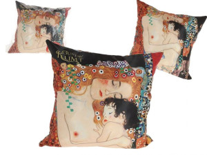 Poduszka z wypełnieniem/suwak - G. Klimt, Macierzyństwo (CARMANI)