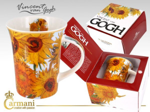 Kubek - V. van Gogh, Słoneczniki (CARMANI)