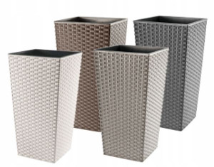 Doniczka Finezja Rattan 25 cm