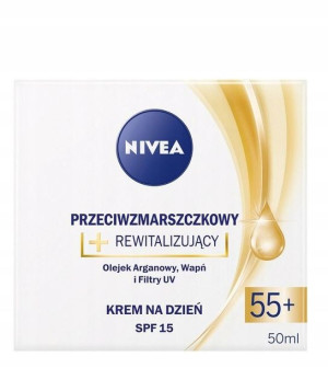 Nivea Przeciwzmarszczkowy+ Krem Na Dzień 55+ 50 Ml