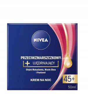 Nivea 45+ Ujędrniający Krem do Twarzy na Noc 50ml