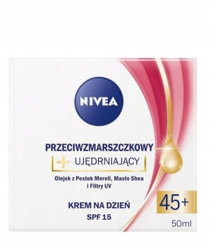 Nivea 45+Ujędrniający Krem do Twarzy na Dzień 50ml