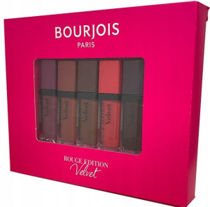 Bourjois Rouge Velvet Zestaw Płynnych Pomadek Mat