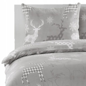 SMUKEE HOME Pościel Satynowa MICROFIBRA 160x200 GR