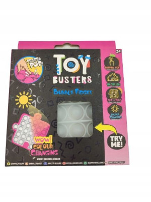 Bubble Fidget Pop it Puzzel zmieniający kolor róż