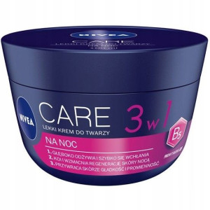Nivea Care 3w1 Lekki Krem Do Twarzy Na Noc 100ML