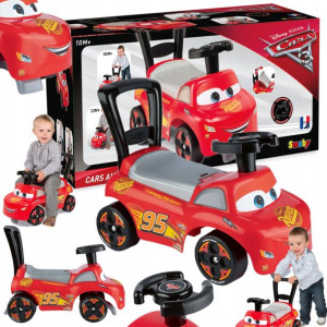 Smoby Samochód Jeździk CARS 3 AUTO RIDE-ON 10+