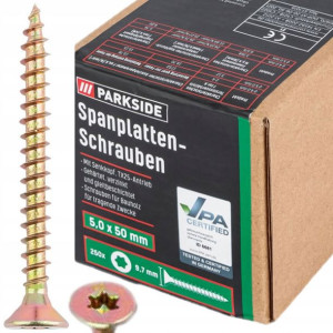 Wkręty Ciesielskie TORX TX25 Stożek 5x50mm 250szt.