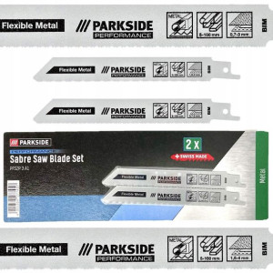 PARKSIDE Brzeszczoty precyz. piła szablasta METAL