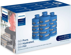 Philips GoZero 3 x Wkład filtra Fitness AWP286/AWP287 AWP287/58