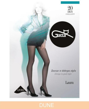 GATTA LAURA 20 Rajstopy damskie wz.00/2-S/Dune