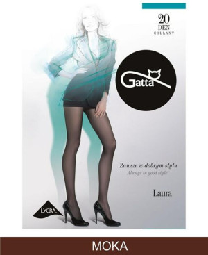 GATTA LAURA 20 Rajstopy damskie wz.00/2-S/Moka