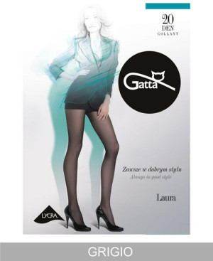 GATTA LAURA 20 Rajstopy damskie wz.00/2-S/Grigio