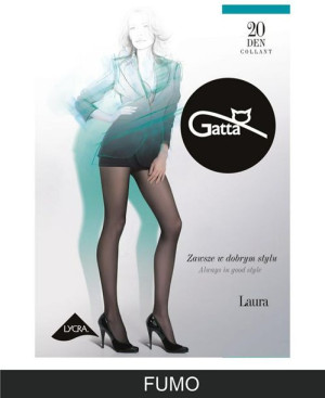 GATTA LAURA 20 Rajstopy damskie wz.00/2-S/Fumo