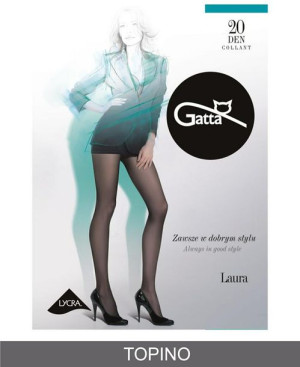 GATTA LAURA 20 Rajstopy damskie wz.00/5-XL/Topino