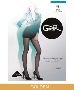 GATTA LAURA 20 Rajstopy damskie wz.00/3-M/Golden