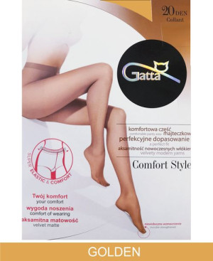 GATTA COMFORT STYLE Rajstopy 20 DEN 3-M / Golden