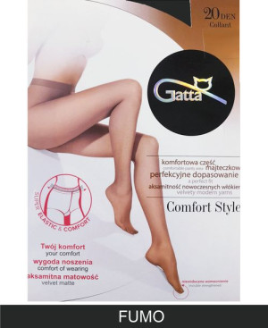 GATTA COMFORT STYLE Rajstopy 20 DEN 3-M / Fumo