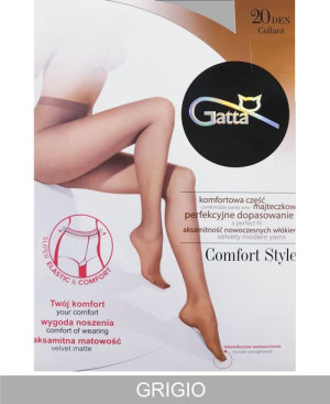 GATTA COMFORT STYLE Rajstopy 20 DEN 2-S / Grigio