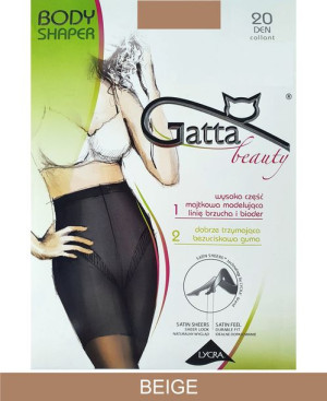 GATTA BODY SHAPER 20 Rajstopy damskie 2-S / Beige