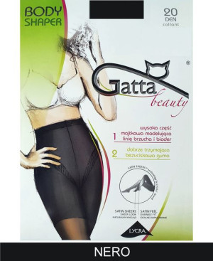 GATTA BODY SHAPER 20 Rajstopy damskie 2-S / Nero
