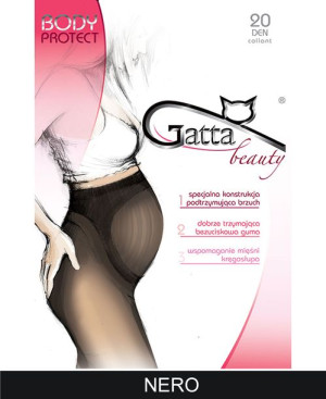 GATTA BODY PROTECT Rajstopy 20 DEN wz.00/2-S/Nero