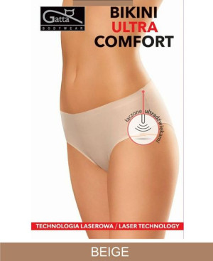 GATTA Majtki Bikini Ultra Comfort L/Beige