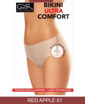 GATTA Majtki Bikini Ultra Comfort XL/Red Apple