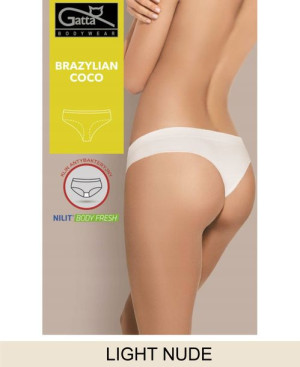 GATTA Majtki Brazylian COCO M/Light Nude