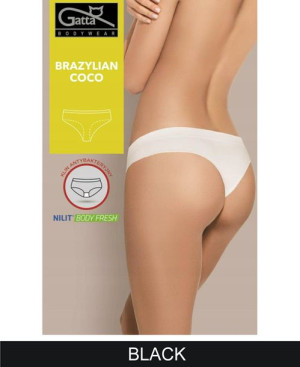 GATTA Majtki Brazylian COCO XL/Black