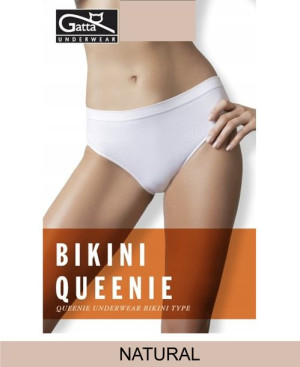 GATTA Majtki Bikini Queenie L/Natural