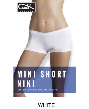 GATTA Majtki Mini Short Niki S/White