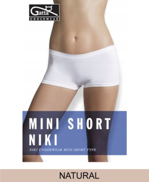 GATTA Majtki Mini Short Niki M/Natural