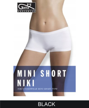 GATTA Majtki Mini Short Niki M/Black