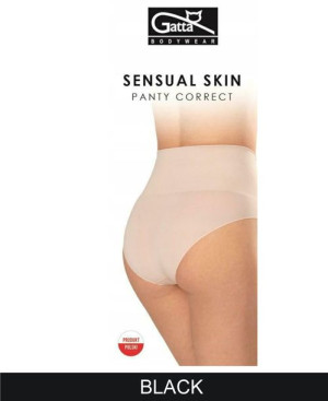 GATTA Majtki Panty Correct Sensual Skin k.:Black r.:S