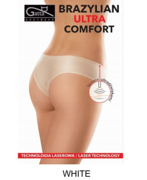 GATTA Majtki Brazylian Ultra Comfort XL/ White