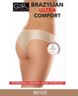 GATTA Majtki Brazylian Ultra Comfort S/Beige