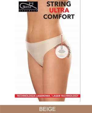 GATTA Majtki String Ultra Comfort L/Beige
