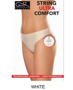 GATTA Majtki String Ultra Comfort M/White