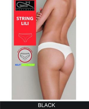 GATTA Majtki String Lili L/Black