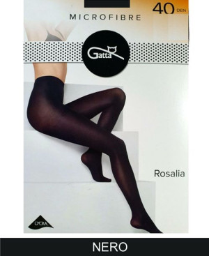 GATTA ROSALIA 40 Rajstopy damskie MF 5-XL / Nero