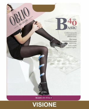 Oblio Ba4a Basic Rajstopy 40 Den 5-xxl / Visone