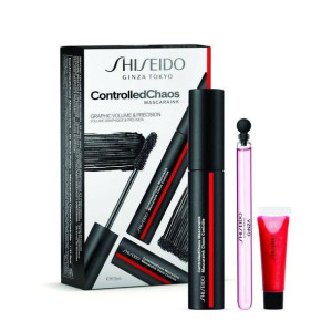 SHISEIDO - Zestaw ControlledChaos MascaraInk 01 Black 11.5ml + Ginza woda p